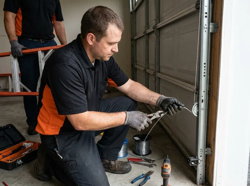 Garage Door Cable Repair in Lancaster, PA